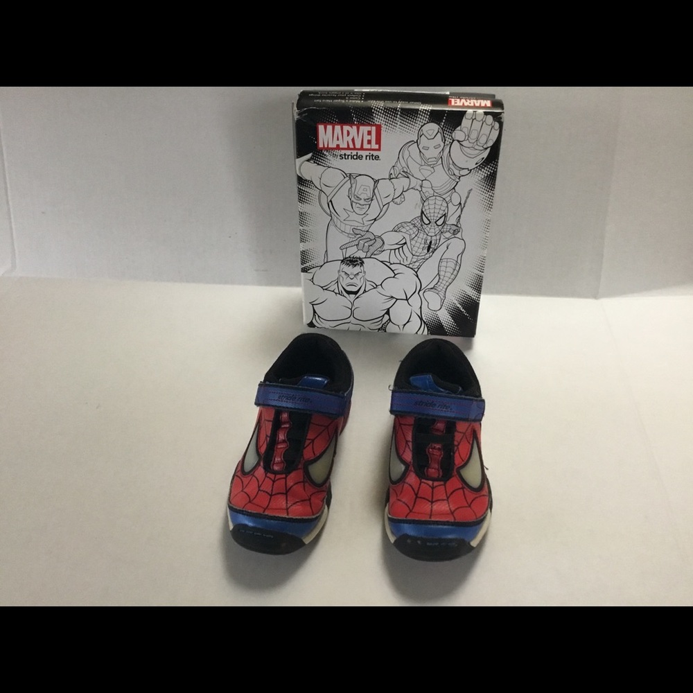 Boys Spider-Man Sneakers Size 11 1/2